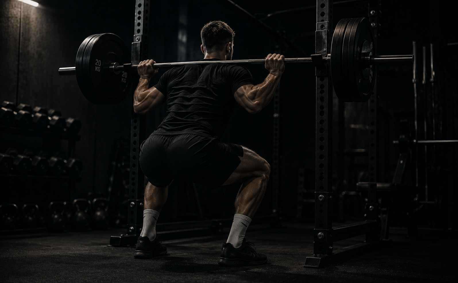 Ambitious Individuals training in a performance gym